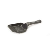 Kunststof kattenbakschep fijn - antraciet - thumbnail