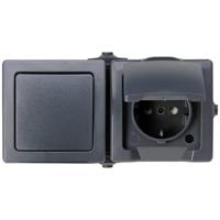 Kopp 138615002 Nautic spatwaterdicht Antraciet 1 stuk(s) - thumbnail