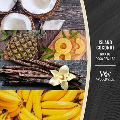 WoodWick medium candle island coconut - thumbnail