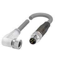 BALLUFF BCC02YN Distributieleiding M8 x 1 Aantal polen (sensoren): 4 1.50 m 1 stuk(s) - thumbnail