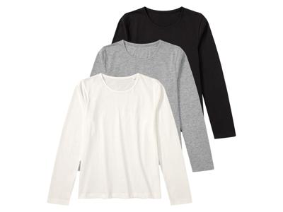 pepperts! 3 meisjes shirts (wit/zwart/grijs, 134/140) pepperts! 3 meisjes shirts (wit/zwart/grijs, 134/140)
