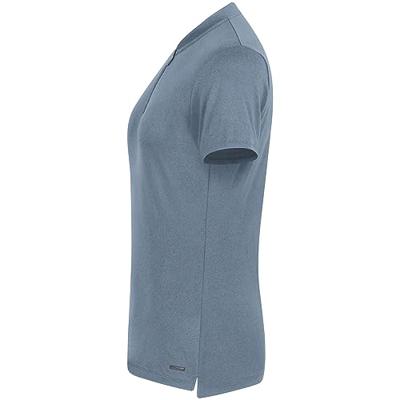 JAKO 6345D Polo Pro Casual Dames - Smokey Blue - 42