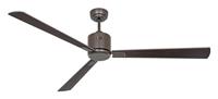 CasaFan ECO NEO III 152 BZ-NB/KI WiFi Flügel Nussbaum/Kirsche Plafondventilator 27 W (Ø x h) 152 cm x 360 mm Brons Met afstandsbediening, Timer, Met - thumbnail