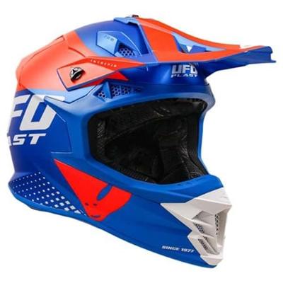 UFO PLAST crosshelm "intrepid helmet interpid s blue/orange - thumbnail