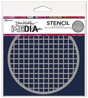 Ranger Ink Ranger • dina wakley media stencil coasters 1 - thumbnail