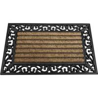 Siena Garden 3691441076 Gummimatte Impalla Voetenmat (l x b) 75 cm x 45 cm Zwart, Beige - thumbnail