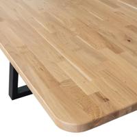 WOOOD Eettafel 'Tablo' Eikenhout, 240 x 100cm, kleur Naturel - thumbnail