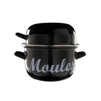 Cosy & Trendy Mosselpan - Zwart - ø 18 cm / 2.8 liter - thumbnail