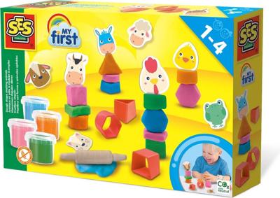 SES Creative My First Kleivormen Stapelen Dieren