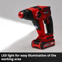 Einhell Einhell Power X-Change Akku-Bohrhammer TE-HD 18/12 Li - Solo -Accu-boorhamer - thumbnail