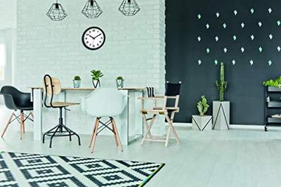 TFA Dostmann 60.3050.01 Wandklok Kwarts 305 mm x 305 mm x 38 mm Zwart TFA Dostmann 60.3050.01 Wandklok Kwarts 305 mm x 305 mm x 38 mm Zwart