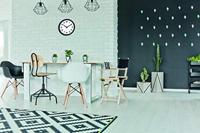 TFA Dostmann 60.3050.01 Wandklok Kwarts 305 mm x 305 mm x 38 mm Zwart - thumbnail