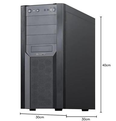 Chieftec CW-01B-OP Tower PC-behuizing Zwart Chieftec CW-01B-OP Tower PC-behuizing Zwart