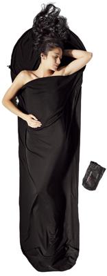 Cocoon Mummy Liner 100% Merino Wool Lakenzak Black Cocoon Mummy Liner 100% Merino Wool Lakenzak Black