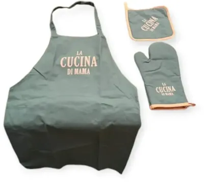 Gusta keukentextiel Cucina Di Mama - Set 3 Stuks Gusta keukentextiel Cucina Di Mama - Set 3 Stuks