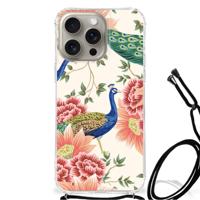 Case Anti-shock voor iPhone 15 Pro Max Pink Peacock - thumbnail