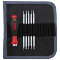 Wiha 281T6-01 SET 6tlg Werkplaats Wisselklingset 6-delig Plat, Kruiskop Phillips, Kruiskop Pozidriv, Binnen-Torx - thumbnail