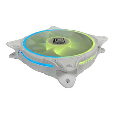 LC-Power LC-CF-120-ARGB-W koelsysteem voor computers Computer behuizing Ventilator 12 cm Wit