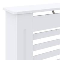 Radiatorombouw 78 cm MDF wit - thumbnail