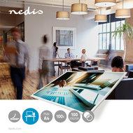 Nedis Lamineerhoes | A4 | 100 µm | 100 stuks | Transparant | 1 stuks - LAMIA4AT100 LAMIA4AT100 - thumbnail