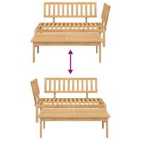 2-delige Loungeset pallet massief acaciahout - thumbnail