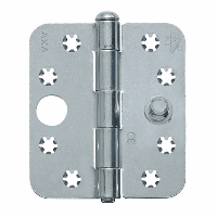 AXA Smart veiligheidsscharnier - SKG*** - 89x80mm - Topcoat afgerond - 1617-08-23/7v - thumbnail