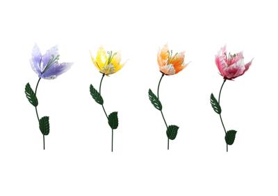 Tuinsteker bloem S 4assorti veelkleurig