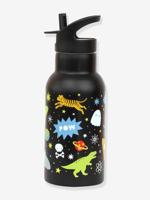 Roestvrijstalen fles voor kinderen GALAXIE A Little Lovely Company, 350 ml zwart - thumbnail