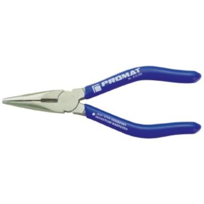 Promat/Tecwerk Vlakrondbektang | lengte 145 mm vlak/rond recht | gepolijst kunststof mantel - 4000810305