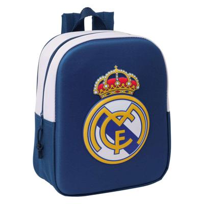 Kinderrugzak Real Madrid C.F. Zwart 22 x 27 x 10 cm 3D (8412688596799)