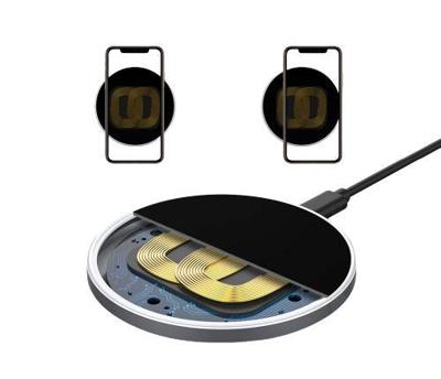 Rapoo Inductielader QI XC150 10W Oplader Zwart - thumbnail