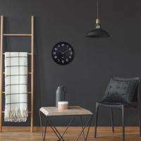 NeXtime NX-7373ZW Wandklok ECO 30 cm Zwart - thumbnail