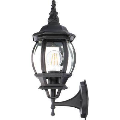 LED Tuinverlichting - Buitenlamp - Sanola Trino - E27 Fitting - Mat Zwart - Aluminium LED Tuinverlichting - Buitenlamp - Sanola Trino - E27 Fitting - Mat Zwart - Aluminium