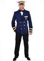 Luxe Colbert Kapitein blauw - thumbnail