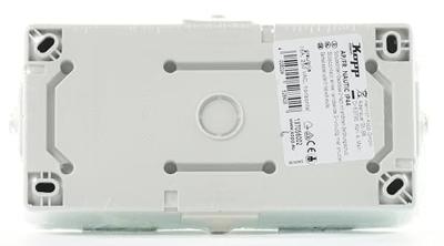 Kopp 137056002 Nautic Wandcontactdoos met randaarde en klapdeksel spatwaterdicht Grijs 1 stuk(s)
