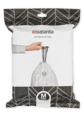 Brabantia Perfectfit afvalzakken M 60 liter 40 stuks Brabantia Perfectfit afvalzakken M 60 liter 40 stuks