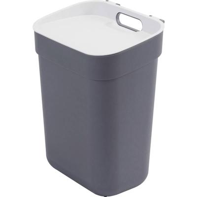 Curver prullenbak ready to collect - donkergrijs/lichtgrijs - 10 liter