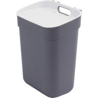 Curver prullenbak ready to collect - donkergrijs/lichtgrijs - 10 liter - thumbnail