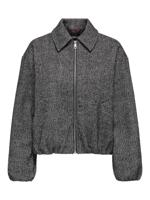 Only Onlalberte Life Bomber Cc Otw Jackets 4765812 Black Herringbone - thumbnail