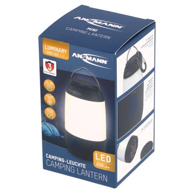 Ansmann Mini Camping Lantern 1600-0388 Campinglamp LED werkt op batterijen 70 lm 120 g