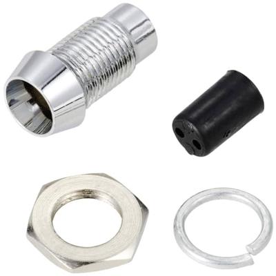 TRU COMPONENTS TC-11464060 LED-fitting Metaal, Nylon PA 6.6 Geschikt voor LED 5 mm Schroefbevestiging