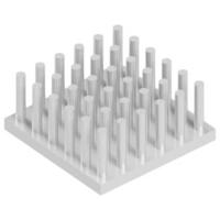 Fischer Elektronik 10127689 ICKS 22 x 22 x 10 Pinkoellichaam (l x b x h) 22 x 22 x 10 mm - thumbnail