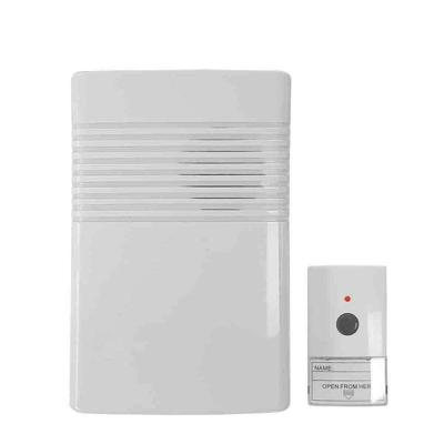 Draadloze Deurbel met Knop EDM 49303 50 m 80 dB 14,8 x 9,7 x 4 cm (12 V)