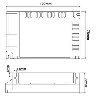 Deko Light BASIC, DIM, CV, EUP40D-1W24V-0 LED-transformator Constante spanning 40 W 0 - 1700 mA 24 V/DC Dimbaar 1 stuk(s)