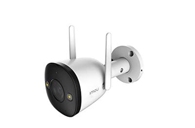 IMOU Bullet 2 4MP - Outdoor Bullet Camera, Super HD 2K with Full Colour Nightvision, Built In Spotlights, AI Human Detection, 2 Way Audio, 110dB Siren & Local Hot-Spot Connection - H.265