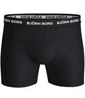 Onderbroeken - 5-pack heren boxershorts - Zwart solid - Katoenen heren onderbroek - thumbnail