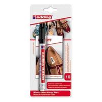 Viltstift edding 8408 schoen rond 0.75mm zwart | 10 stuks - thumbnail