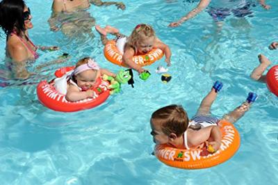 Van Der Doelen Freds swimtrainer rood - thumbnail