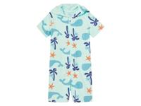 lupilu Korte kinder onesie of jurk (Blauw, 98/104) - thumbnail