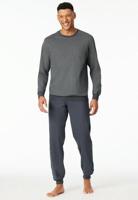 Schiesser Schiesser Heren Pyjama Long darkgrey 181156 56/XXL - thumbnail